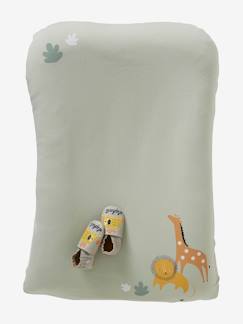 La valise maternité-Puériculture-Matelas, accessoires de lange-Housse de matelas à langer en coton