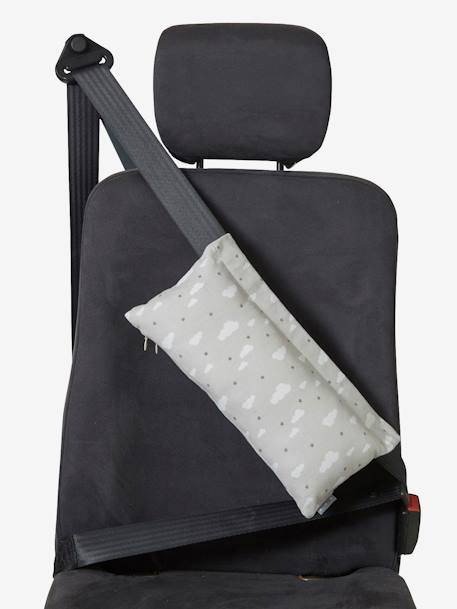 Coussin de ceinture de sécurité enfant - gris, Puériculture