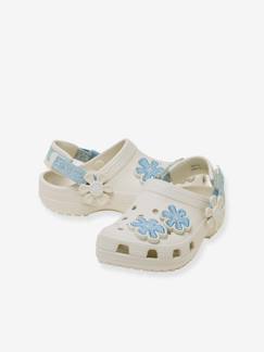 Chaussures-Chaussures bébé 17-26-Marche fille 19-26-Sandales-Sandales fleurs CROCS