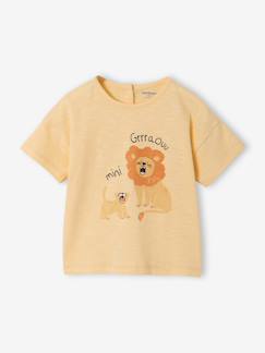 Bébé-T-shirt bébé motif animalier manches courtes