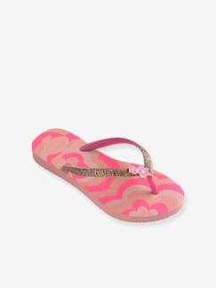 Chaussures-Chaussures bébé 17-26-Marche fille 19-26-Sandales-Tongs paillettes