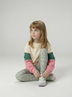 Mädchen-Sportbekleidung-Sport-Leggings Mädchen mit Blumenmuster