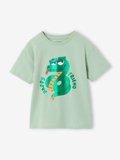 Junge-Jungen T-Shirt mit Space-Motiv