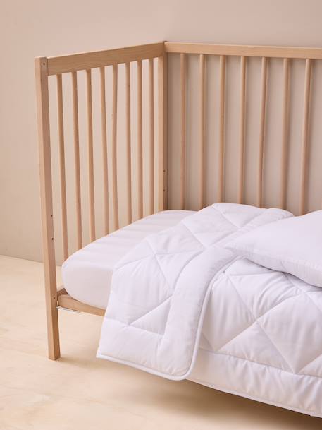 Couette bébé microfibre anti-acariens  BI-OME NTL® blanc 