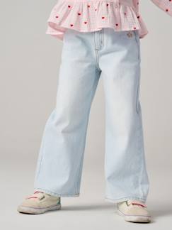 Fille-Pantalon-Jean fille large 