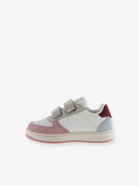 Tiempo Tiras Serraje Victoria® Sneaker jeansblau+rosa 
