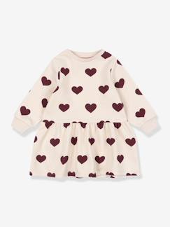 Robe sweat évasée Fille-Robe sweat évasée