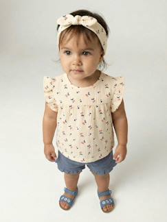 Bébé-Ensemble bébé fille T-shirt short bandeau
