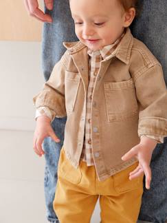 Baby-Hemd, Bluse-Baby Hemd mit Druckknöpfen