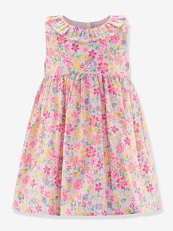 Mädchen-Blumenkleid mit Volantkragen Mädchen Happy Girls