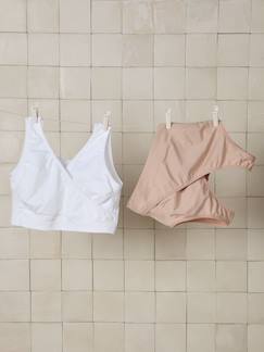 Umstandsmode-2er-Pack nahtlose Still-BHs, Mikrofaser