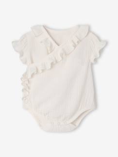 Body manches courtes bébé fille