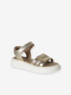 Sandales fille cuir à velcro Chaussures-Chaussures fille 23-38-Sandales fille cuir à velcro