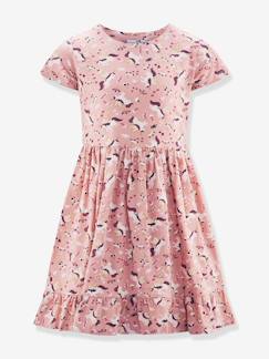 Fille-Robe à volants avec licornes fille Happy Girls