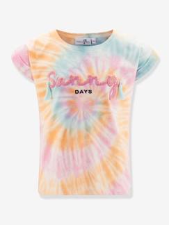 Mädchen-T-Shirt mit Stickerei Sunny Mädchen Happy Girls