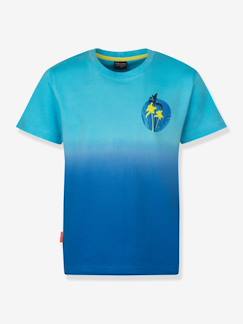 Mädchen-T-Shirt, Unterziehpulli-T-Shirt Dip-Dye Kinder YTTERSAND BEACH T TROLLKIDS