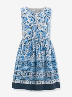 Fille-Robe de cérémonie avec fleurs paisley fille Happy Girls