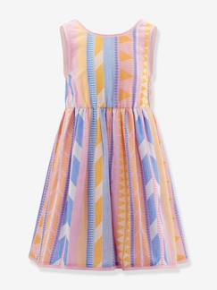 Mädchen-Kleid mit geometrischem Muster Mädchen Happy Girls