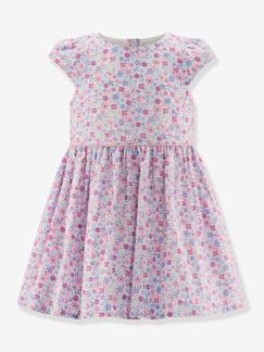 Fille-Robe de cérémonie avec petites fleurs fille Happy Girls