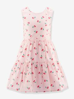 Fille-Robe avec jupe à volants et cerises fille Happy Girls