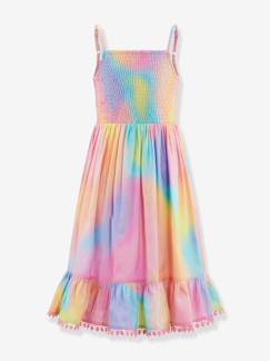 Mädchen-Trägerkleid gesmokt mit Farbverlauf Mädchen Happy Girls