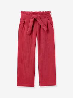 Mädchen-Hose mit Bindegürtel Mädchen CYRILLUS