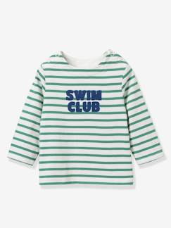 Bébé-T-shirt, sous-pull-Tee shirt bébé rayé manches longues