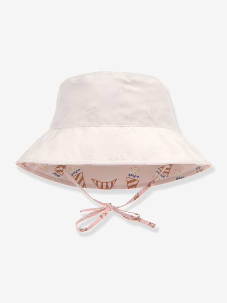 Wende-Sonnenhut mit EIS-Motiven und UV-Schutz Baby & Kleinkinder LÄSSIG rosa 