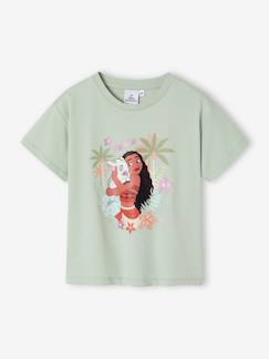 Mädchen-T-Shirt, Unterziehpulli-T-Shirt Mädchen Vaiana, Baumwolle