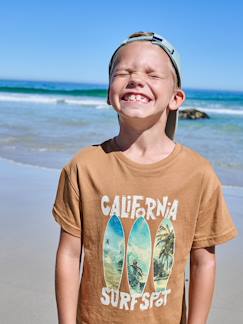 Junge-T-Shirt Kinder, Recycling-Baumwolle