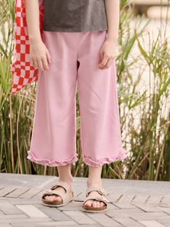 Fille-Pantacourt large fille lyocell