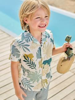 Junge-Bedrucktes Hemd Jungen