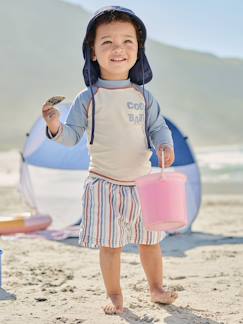 Baby-Bademode, Strandartikel-Baby Strand-Set: UV-Badeshirt und Shorts COOL BABY