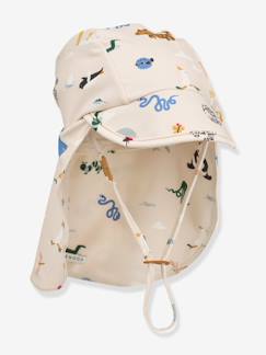 Baby-Bademode, Strandartikel-Baby Sonnenhut mit Nackenschutz und Tierprint CECILIA LIEWOOD
