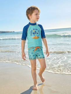 Garçon-Maillot de bain-Ensemble de bain garçon T-shirt anti-UV + short