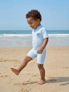 Baby-Bademode, Strandartikel-Baby UV-Badeanzug mit integrierter Schwimmwindel