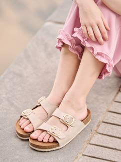 Sandales cuir boucles Chaussures-Sandales cuir boucles