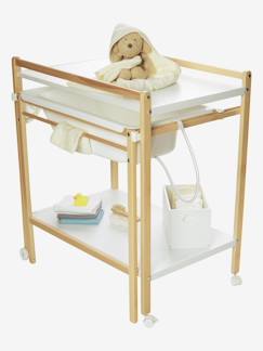 Babyartikel-Zimmer und Aufbewahrung-Wickeltisch mit Badewanne "MagicTub"