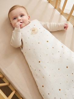 Bettwäsche & Dekoration-Baby-Bettwäsche-Schlafsack-Baby Schlafsack TRAUMREISE aus Waffel-Jersey TOG 2,5