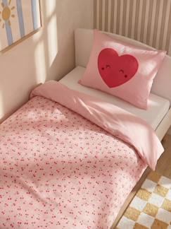 Linge de maison et décoration-Linge de lit enfant-Fourre de duvet-Parure Magicouette CERISE avec coton recyclé
