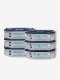 Babyartikel-Wickelunterlage, Wickelzubehör-Windeleimer-6er-Pack Nachfüllkassetten DRESS UP ANGELCARE