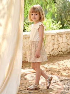 Fille-Robe fille effet 2 en 1 