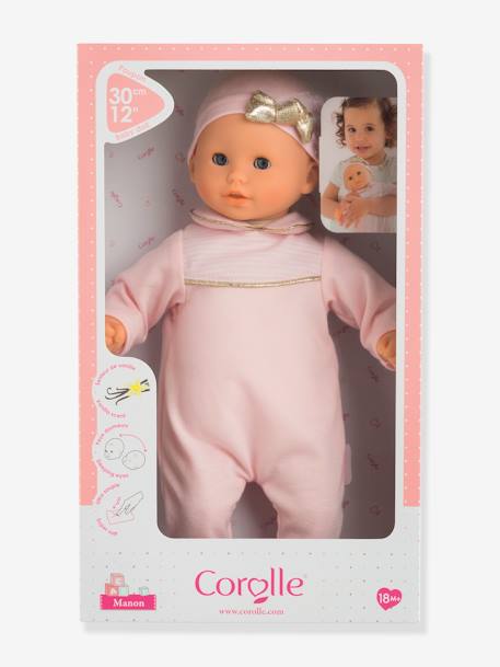 Babypuppe „Bébé Câlin Manon“ COROLLE® rosa 