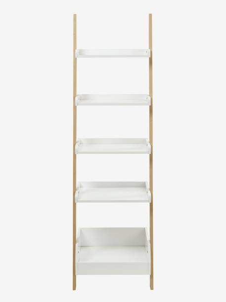 Etagère échelle LIGNE ARCHITEKT Blanc/bois 