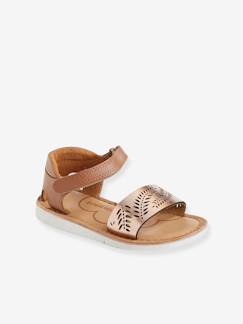 Sandales cuir fille collection maternelle