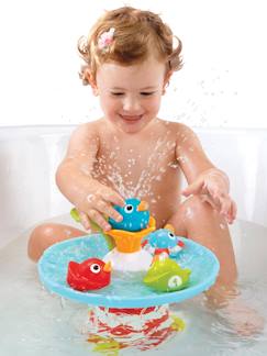 Puériculture-Toilette de bébé-Le bain-La course aux canards