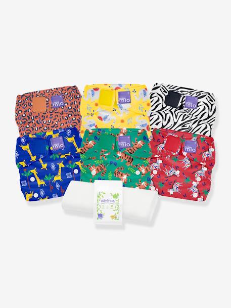 Miosolo pack de couches lavables BAMBINO MIO Safari en fête 