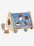 Boîte à formes des animaux en bois FSC® multicolore 