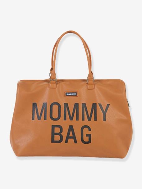 Wickeltasche „Mommy bag“ CHILDHOME, Lederoptik BRAUN 