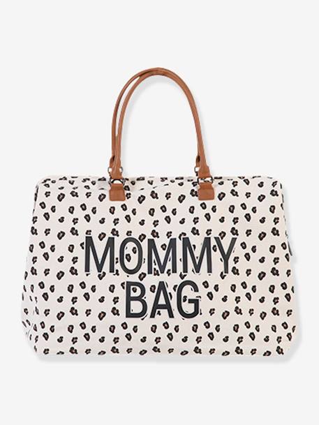Grosse Wickeltasche „Mommy bag“ CHILDHOME LEOPARDDRUCK 